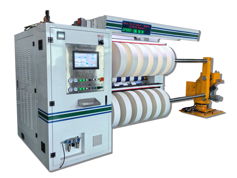 SF-850 Flexible Dual Shaft Slitter Rewinder