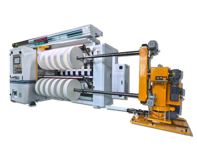 SF-850 Flexible Dual Shaft Slitter Rewinder