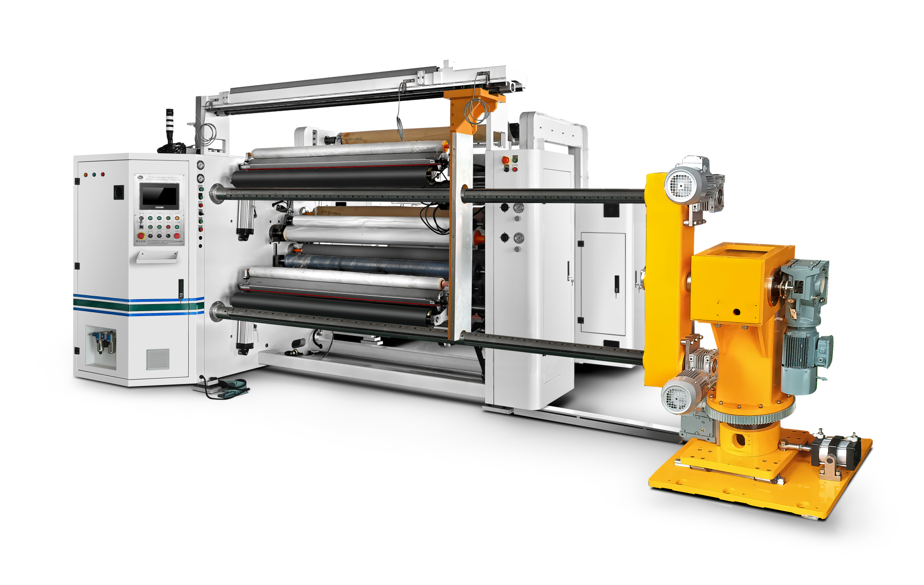 Doppio albero 850 = rewinder a doppio albero flessibile